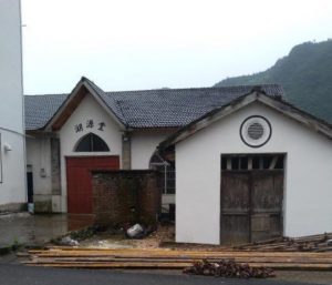 L’église de Huyuan après la destruction de sa croix