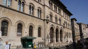 Le tribunal (tribunal) de Pérouse, Italie