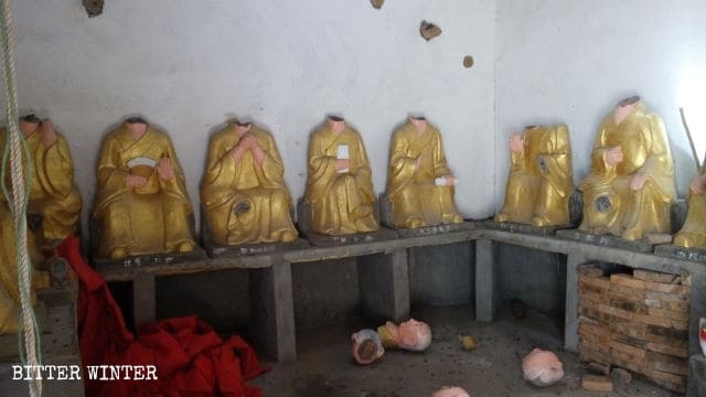 Bouddhisme en Chine,Démolition forcée,Destruction de temples bouddhistes,Chongqing Chine