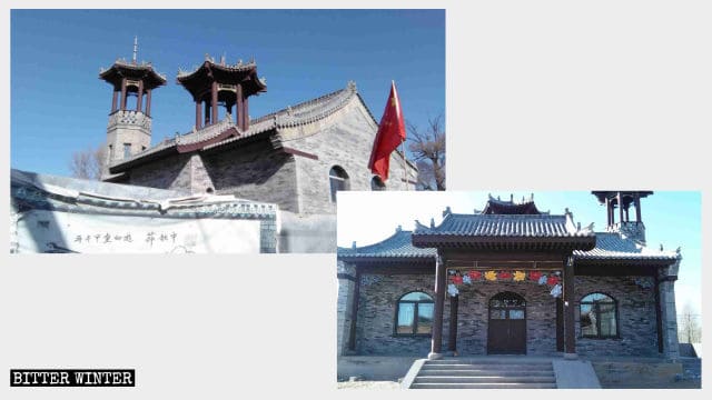 Une mosquée en construction dans la province du Shanxi a été conçue pour avoir une apparence authentiquement chinoise.