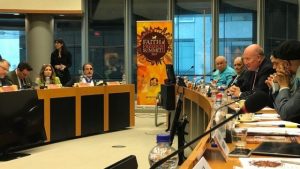 Massimo Introvigne s’exprime lors du Sommet « Foi et Liberté » à Bruxelles