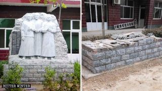 Hebei : des statues de saints martyrs catholiques enlevées par les autorités