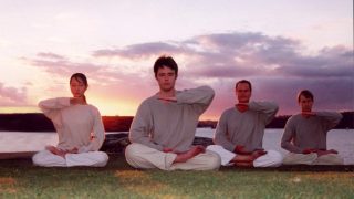 Des adeptes du Falun Gong à Sydney, en Australie