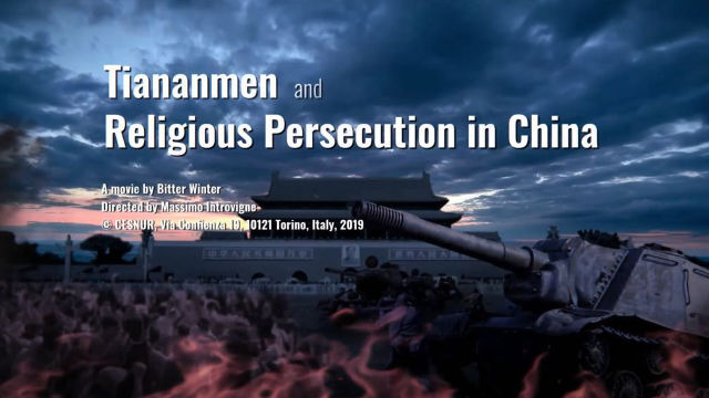 Première du film de Bitter Winter, Tian’anmen et la persécution religieuse en Chine