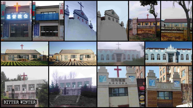 Des croix ont été démantelées dans plus d’une centaine de lieux de rassemblement chrétiens de la province de Jilin.