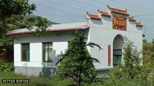 Une église catholique du comté de Qishan a été transformée en centre d’activités pour personnes âgées.