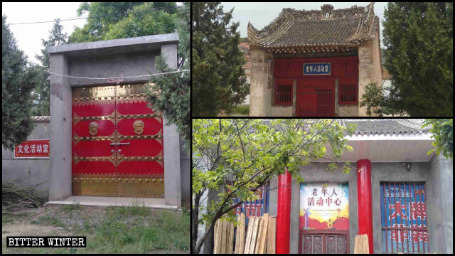 Des temples de la ville de Fengming ont été transformés en centres d’activités culturelles et en centres d’activités pour personnes âgées.