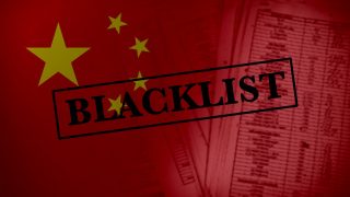 Ce que signifie être sur la liste noire du régime chinois